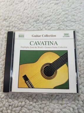 Naxos Cavatina Guitar Collection Classical Guitar CD Norbert Kraft 8.554400C